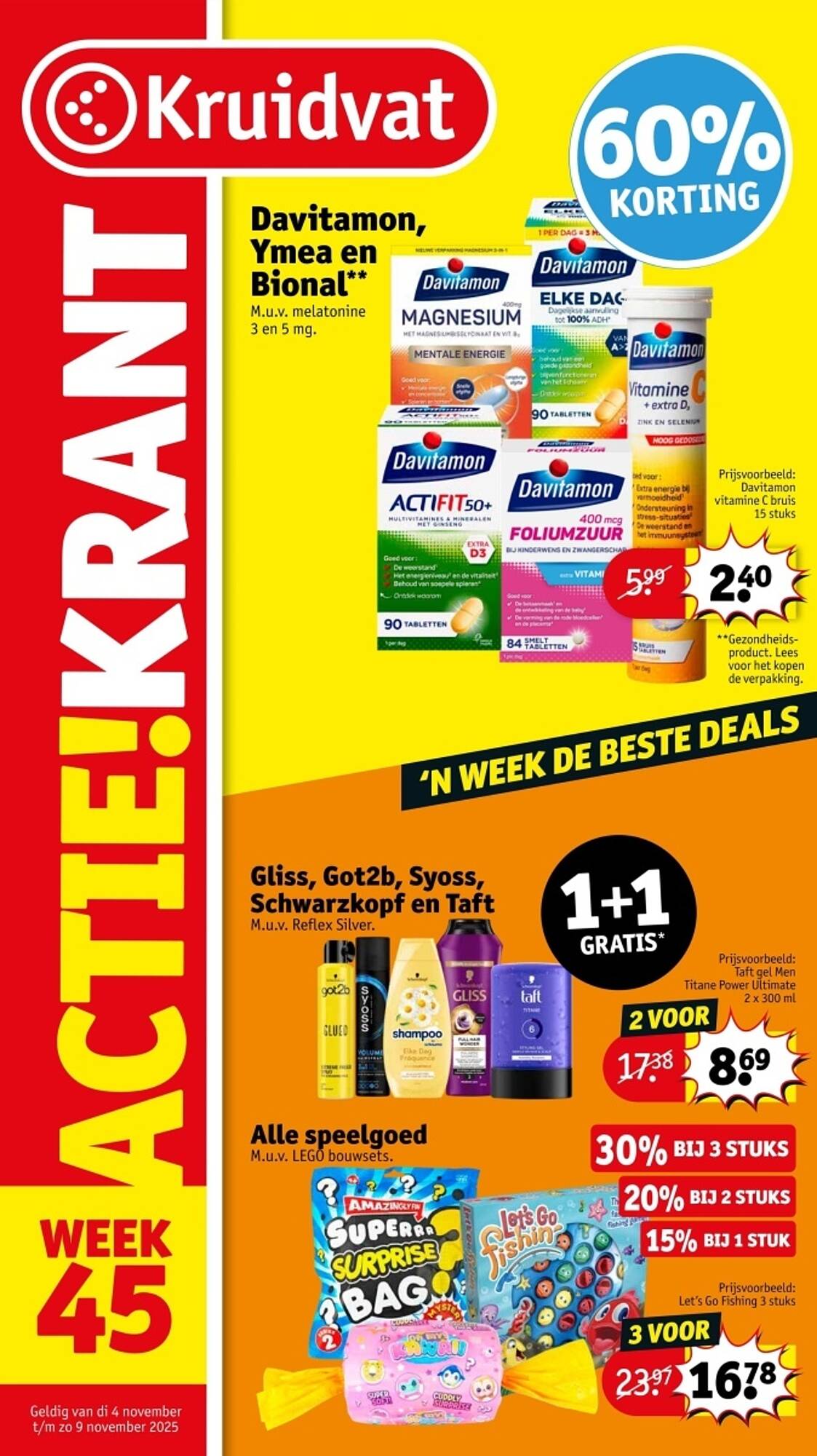 Kruidvat folder - Pagina 1