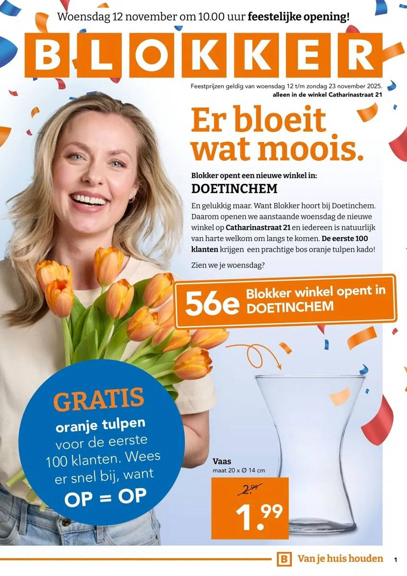 Blokker folder - Pagina 1