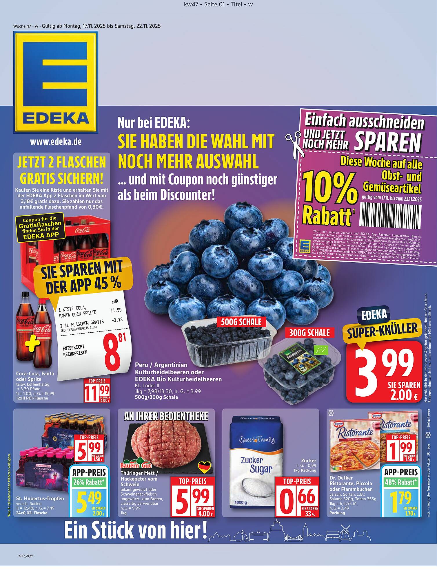 Edeka folder - Pagina 1