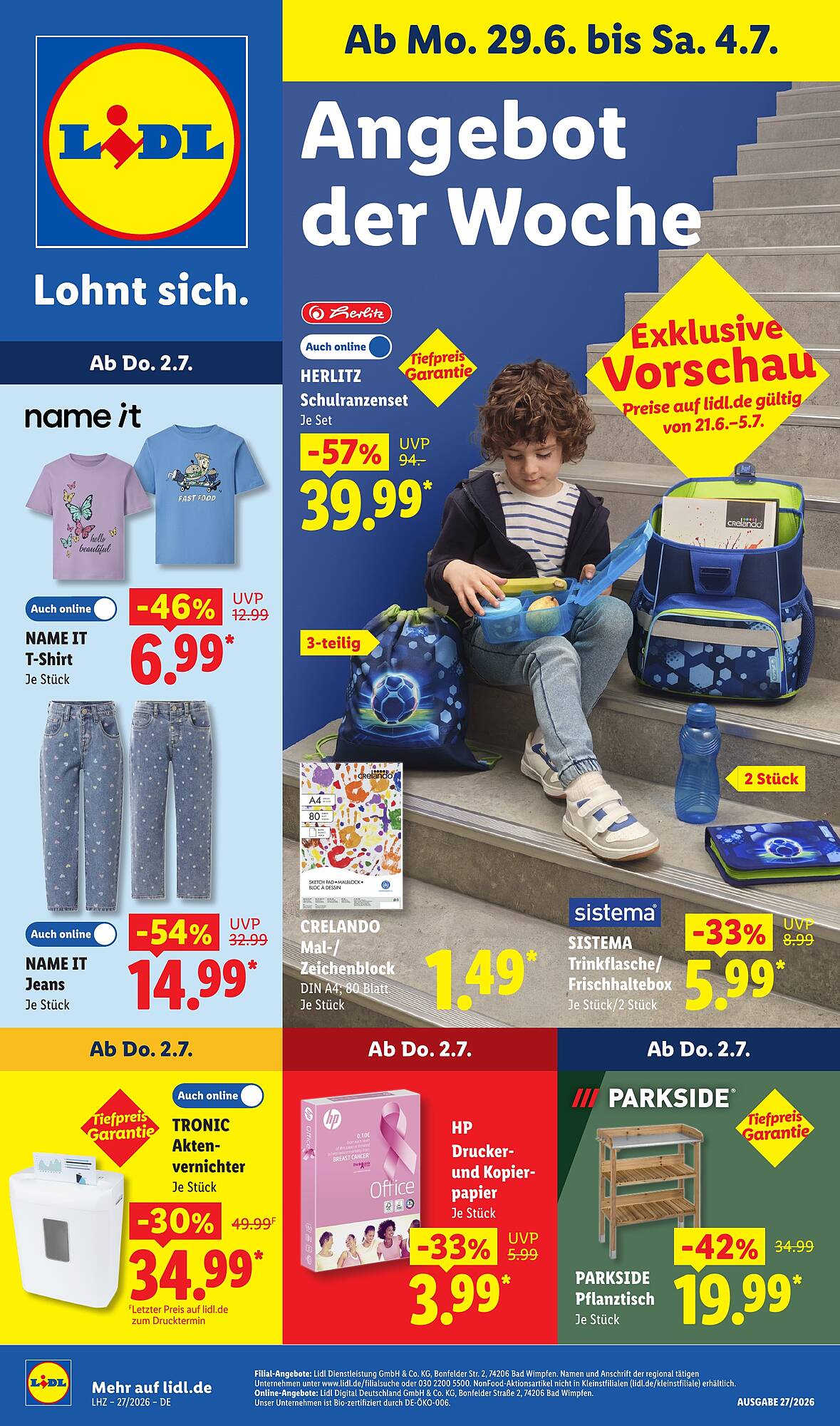 Lidl folder - Pagina 1