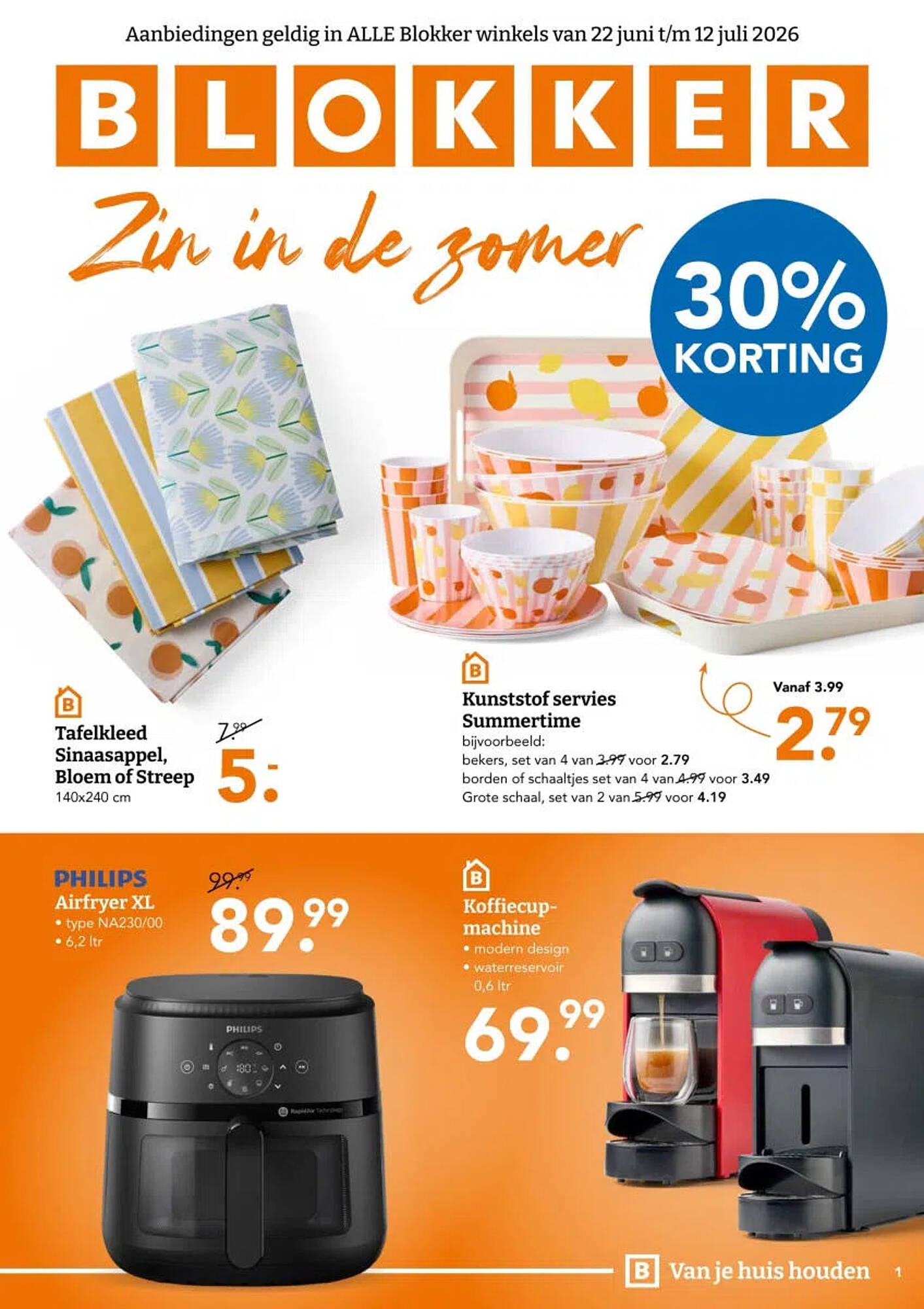 Blokker folder - Pagina 1