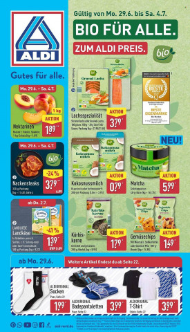 Aldi Nord folder