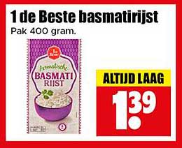 1 de Beste basmatirijst