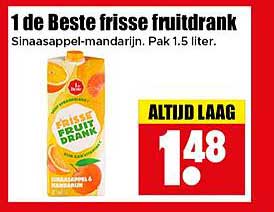 1 de Beste frisse fruitdrank