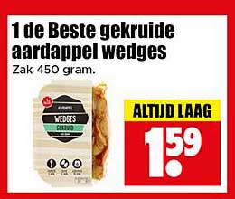 1 de Beste gekruide aardappel wedges