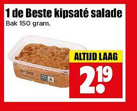 1 de Beste kipsaté salade