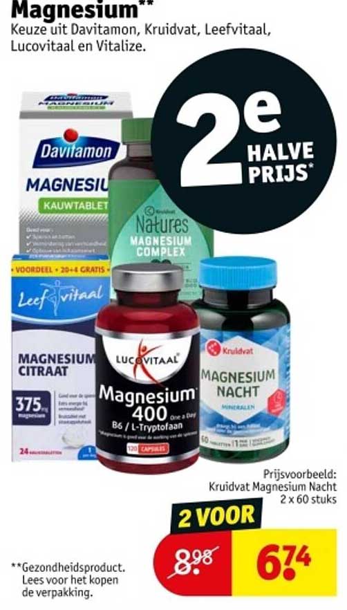 2 HALVE PRIJS*