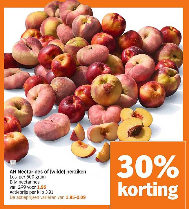 AH Nectarines of (wilde) perziken