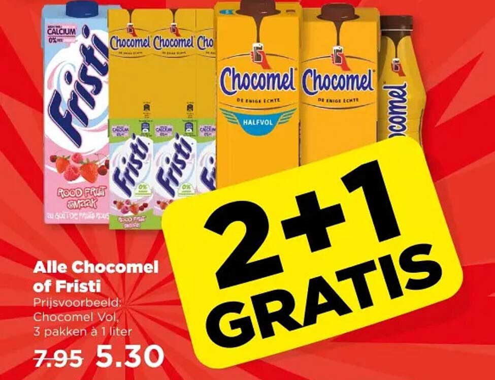 Alle Chocomel of Fristi