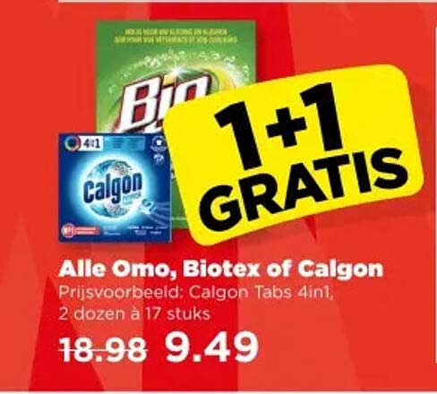 Alle Omo, Biotex of Calgon