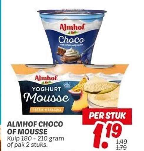ALMHOF CHOCO OF MOUSSE