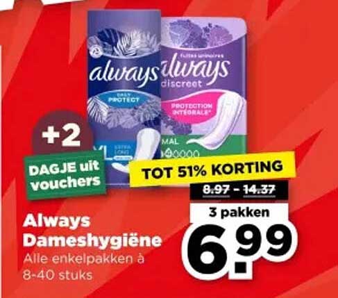 Always Dameshygiëne
