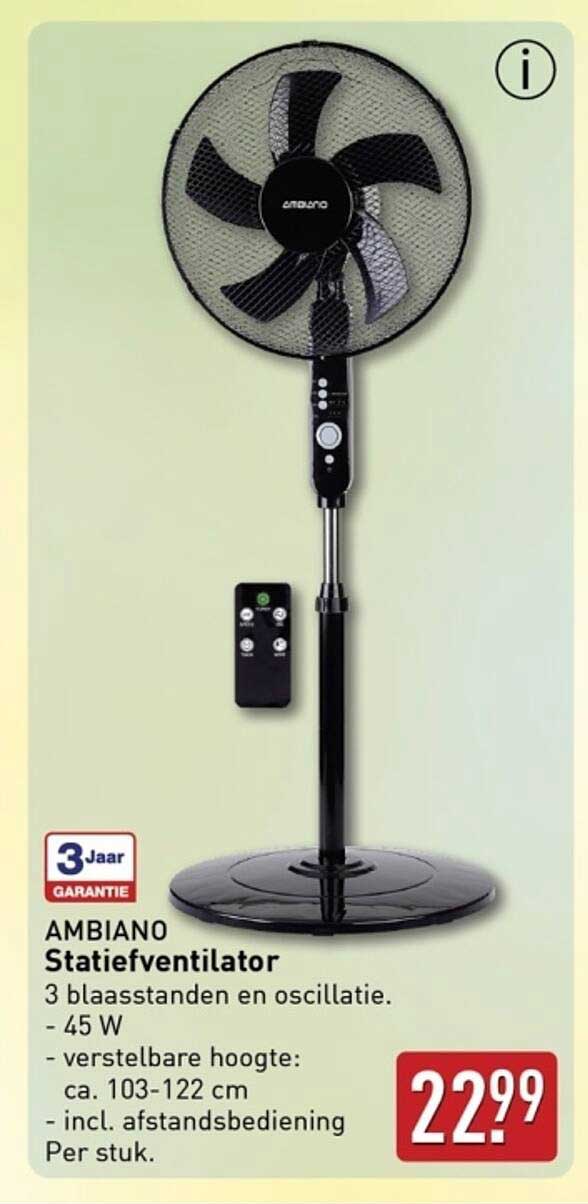 AMBIANO Statiefventilator