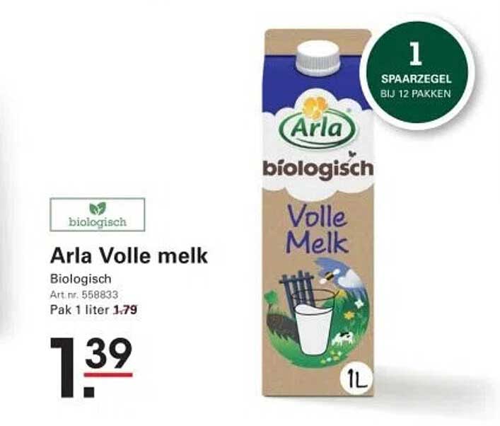 Arla Volle melk