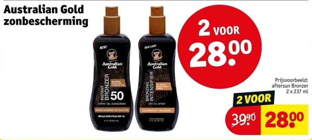 Australian Gold zonbescherming
