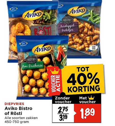 Aviko Bistro of Rösti