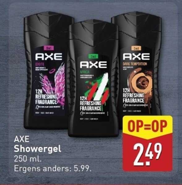 AXE Showergel 250 ml.