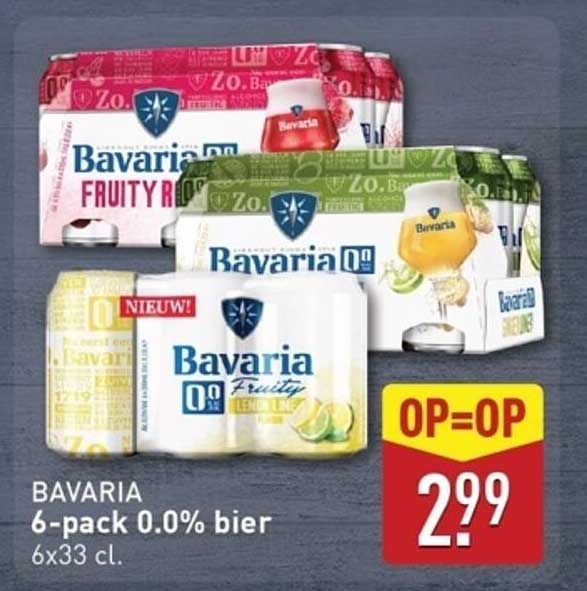 BAVARIA 6-pack 0.0% bier 6x33 cl