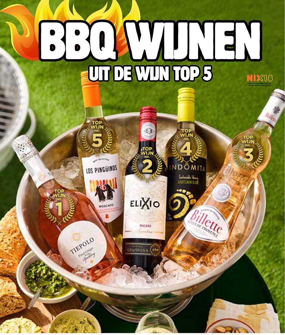 BBQ WIJNEN UIT DE WIJN TOP 5