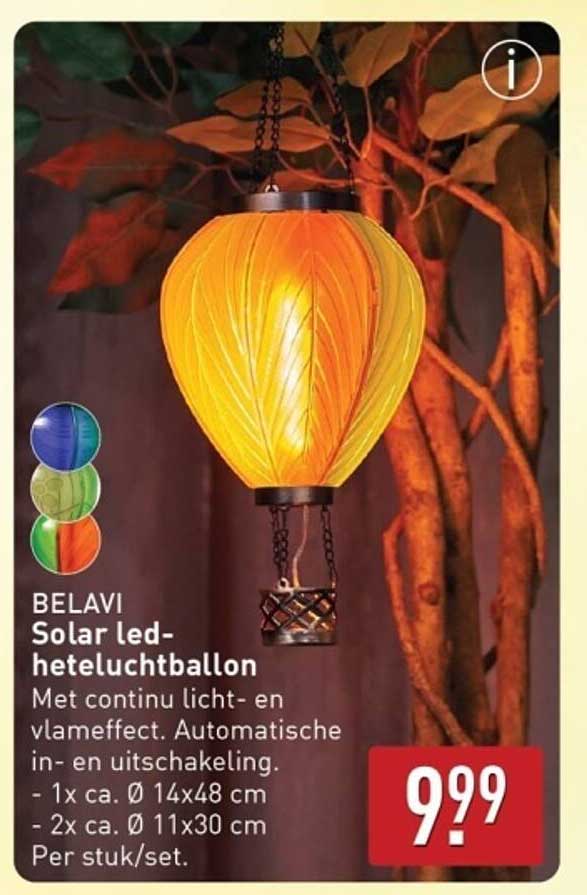 BELAVI Solar led-hheteluchtballon