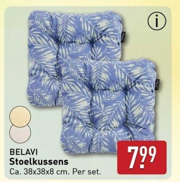 BELAVI Stoelkussens