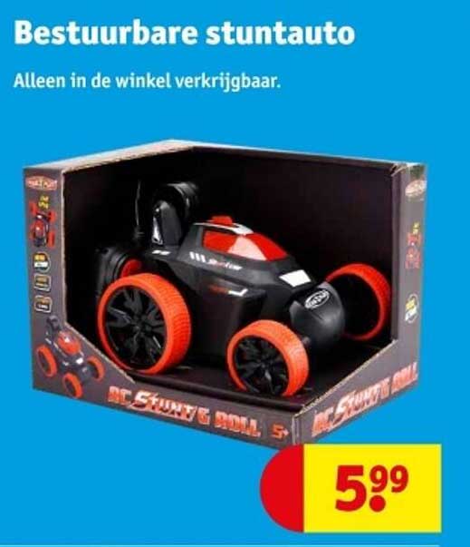 Bestuurbare stuntauto