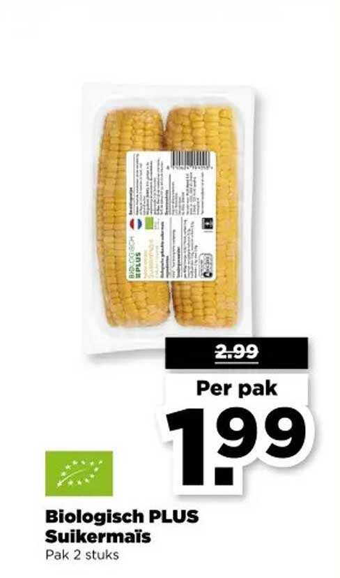 Biologisch PLUS Suikermais