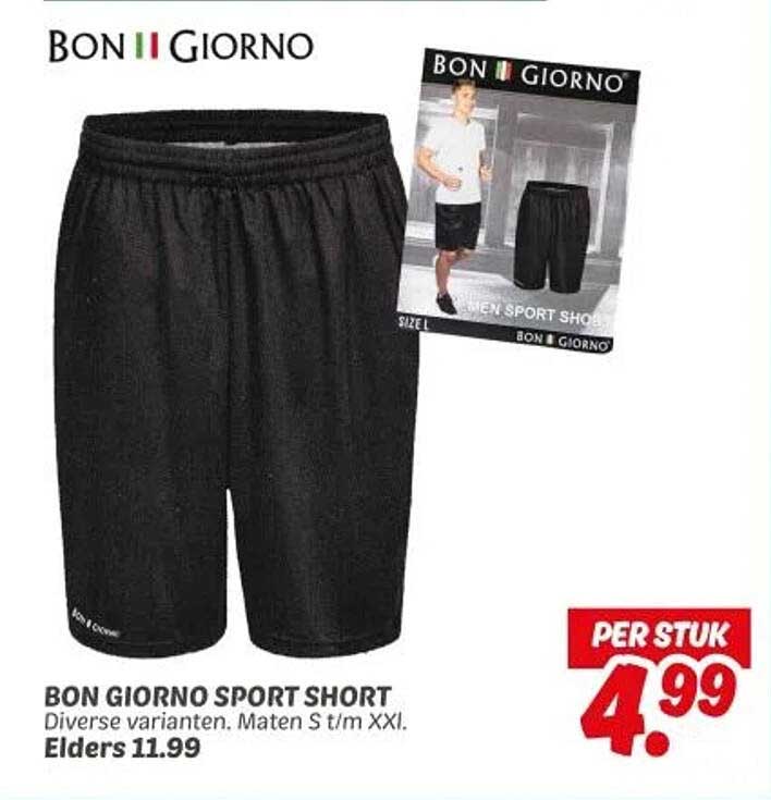 BON GIORNO SPORT SHORT