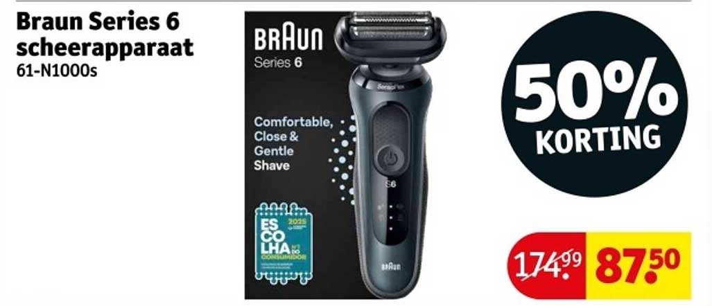 Braun Series 6 scheerapparaat 61-N1000s