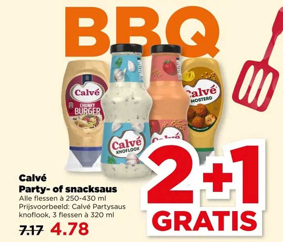Calvé Party- of snacksaus