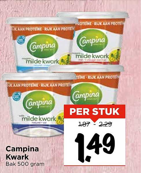 Campina Kwark Bak 500 gram