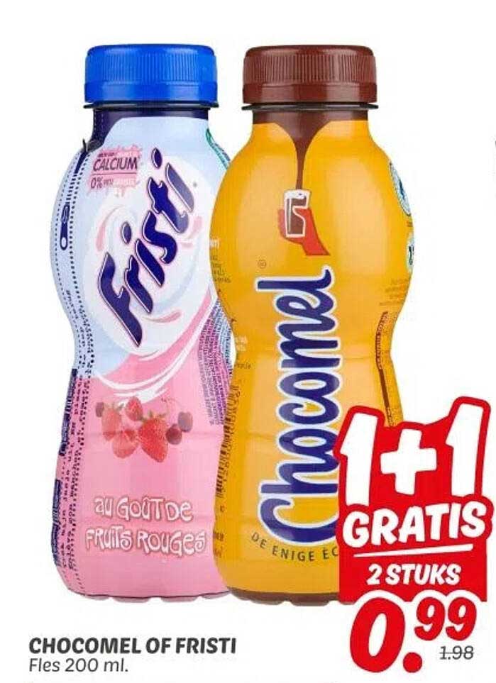 CHOCO M EL OF FRISTI FLES 200 ML