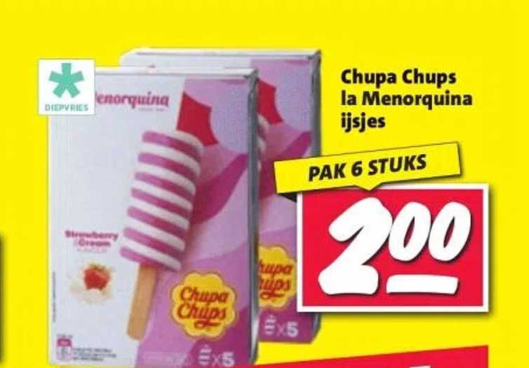 Chupa Chups la Menorquina ijsjes