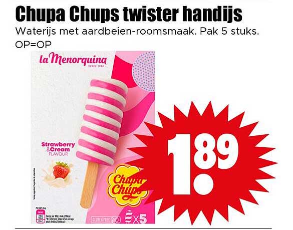 Chupa Chups twister handijs