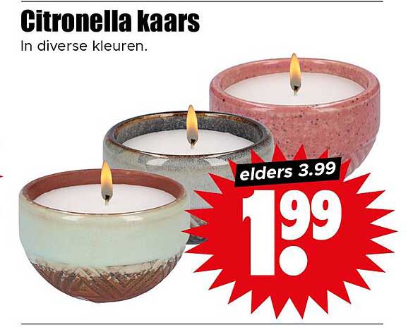 Citronella kaars