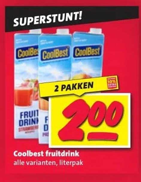 Coolbest fruitdrank