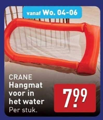 CRANE Hangmat voor in het water