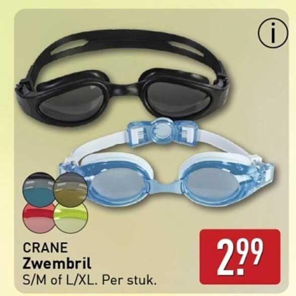 CRANE Zwembril