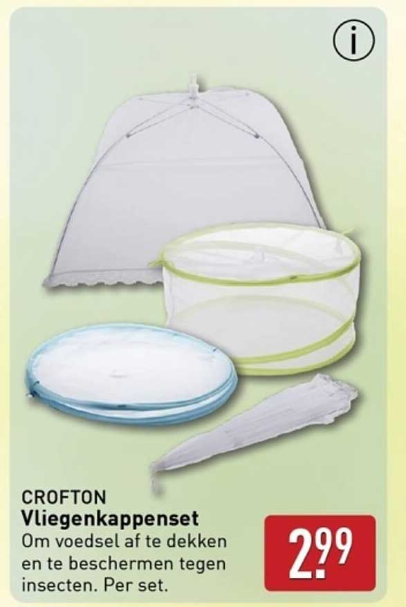 CROFTON Vliegenkappenset