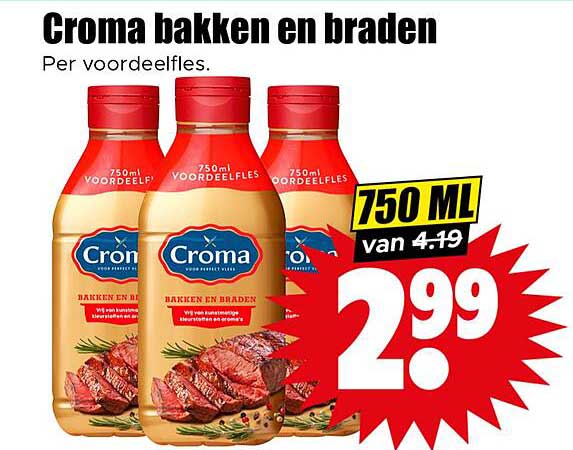 Croma bakken en braden