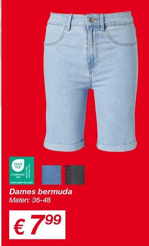 Dames bermuda