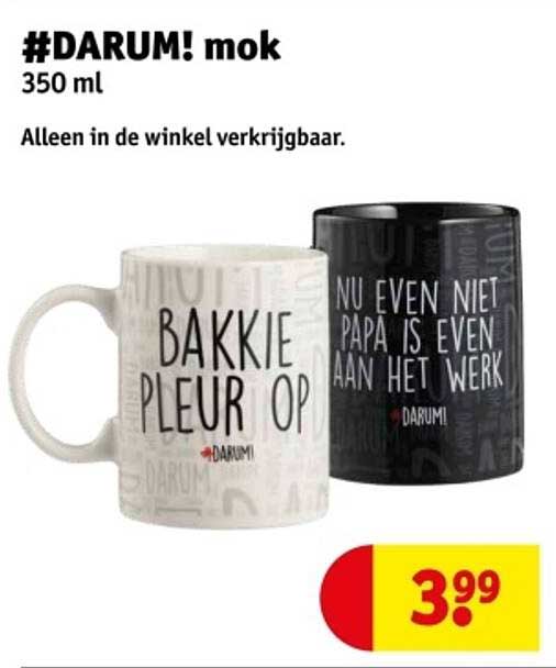 #DARUM! mok 350 ml