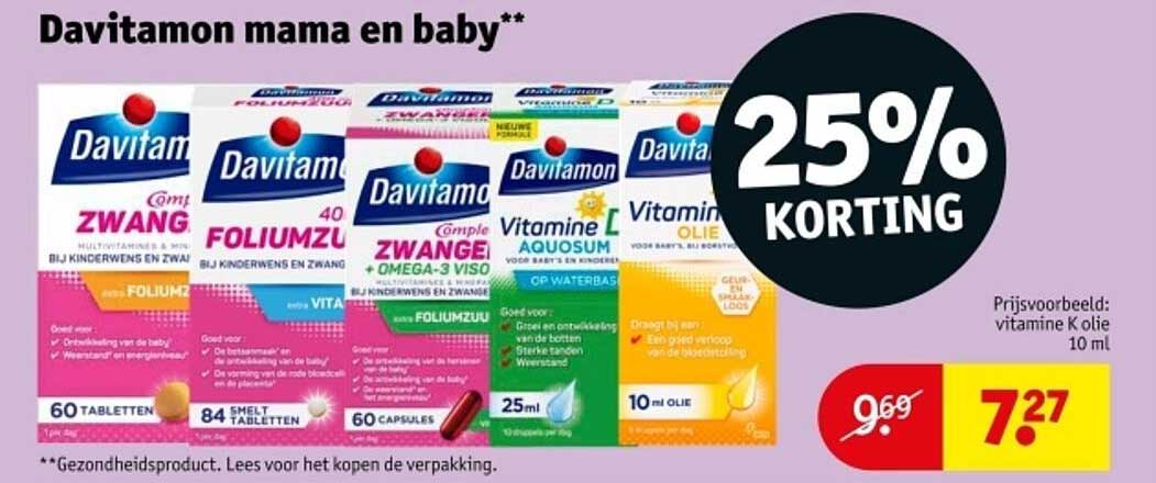 Davitamon mama en baby**
