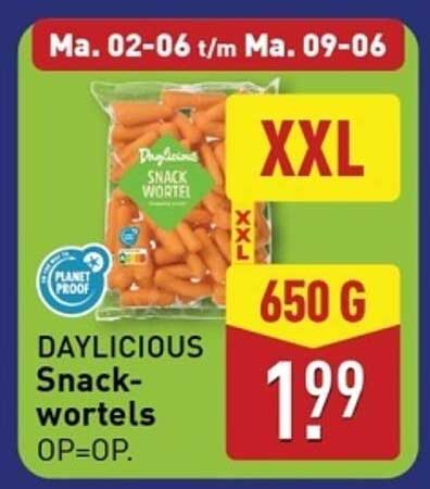 DAYLICIOUS Snack-wortels
