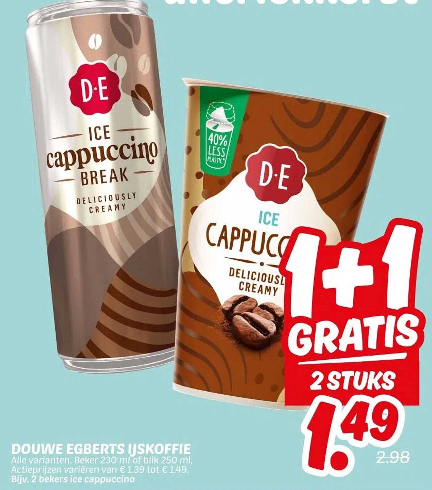 DOUWE EGBERTS IJSKOFFIE - 1+1 GRATIS
