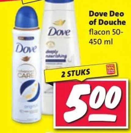 Dove Deo of Douche flacon 50-450 ml