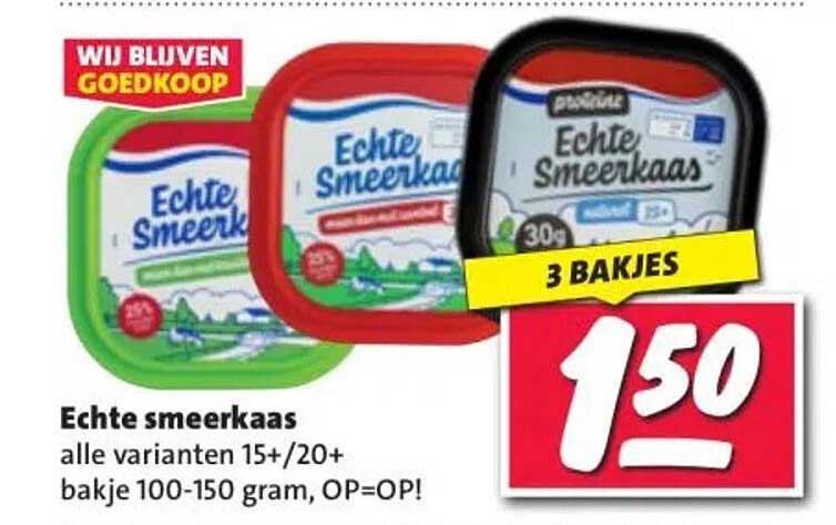 Echte smeerkaas