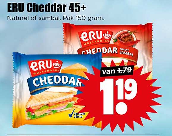 ERU Cheddar 45+