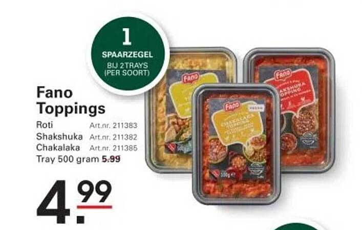 Fano Toppings