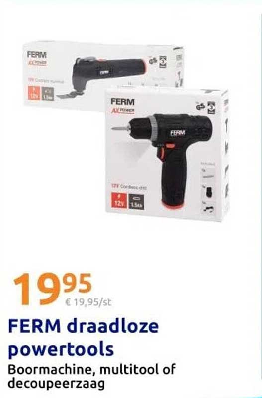 FERM draadloze powertools
